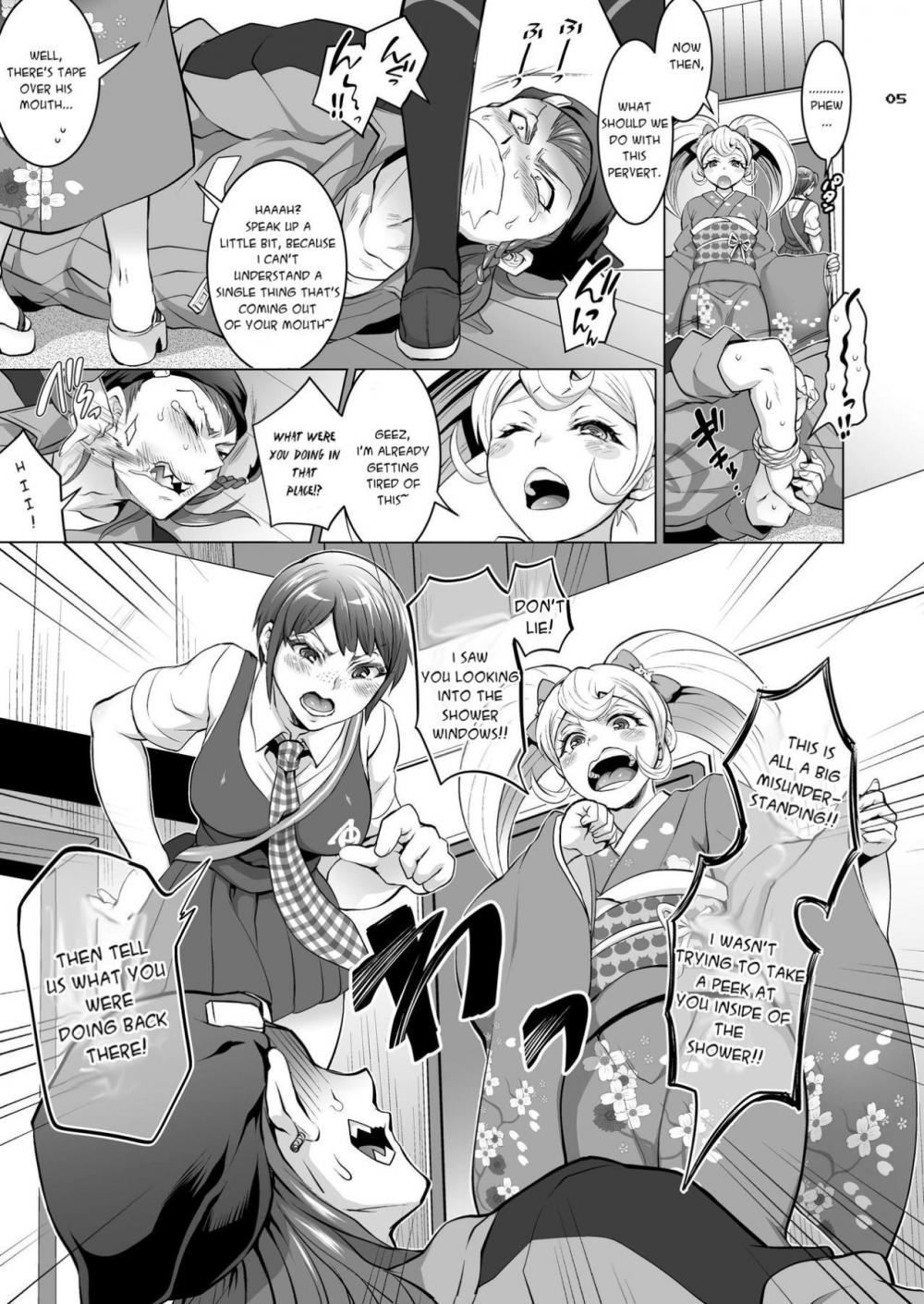 Hentai Manga Comic-Counterattack! A Man's Chestnuts-Read-4